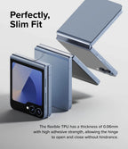 Combo Protector para Galaxy Z Flip7 FE / 6 - Ringke 3-in-1 Protector Dual Easy Film 2P + Cover Display 2P + Hinge Dual Easy 2P