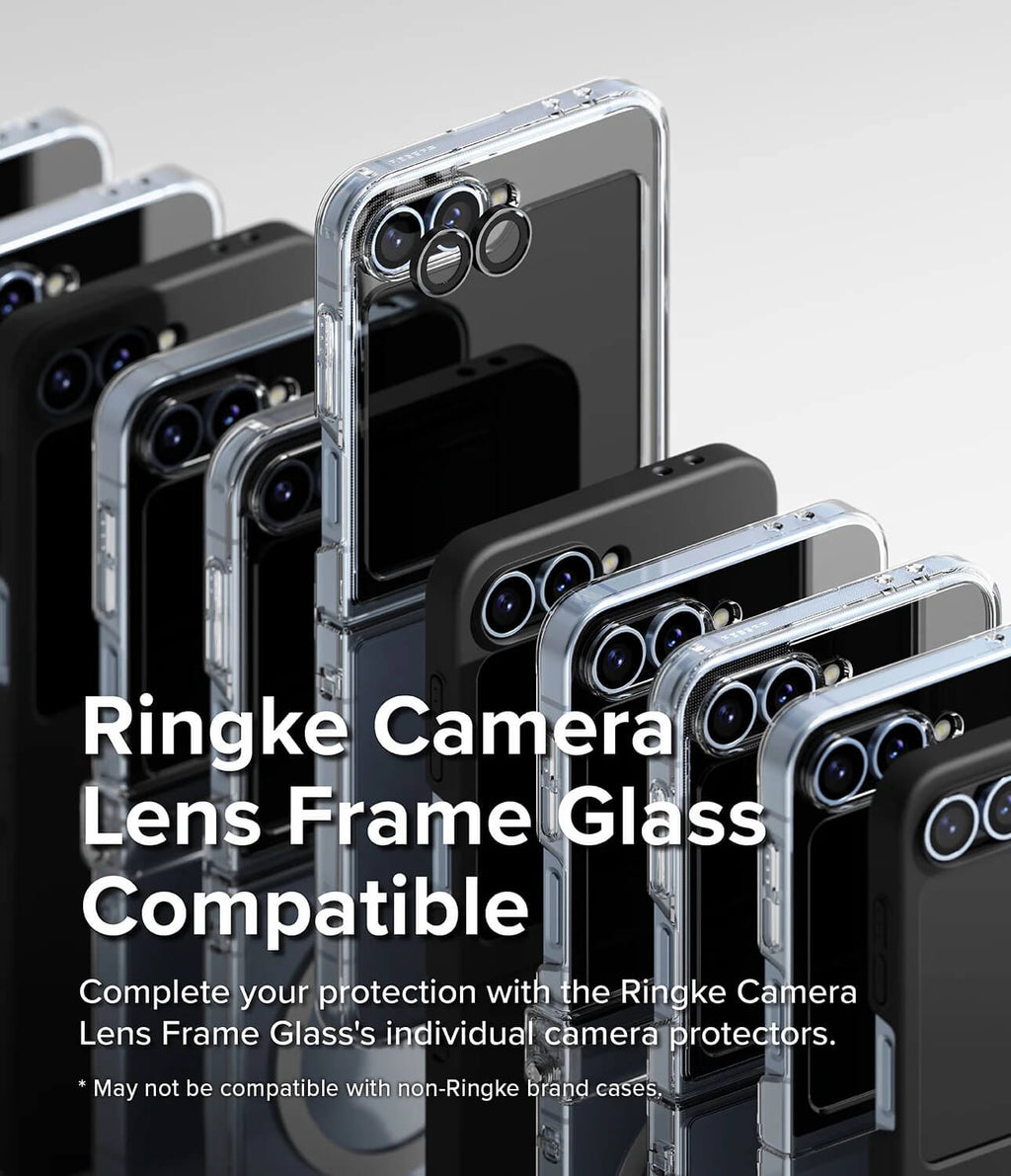 Protector de Cámara para Galaxy Z Flip 6 - Ringke Camera Lens Frame Glass (Pack de 2)