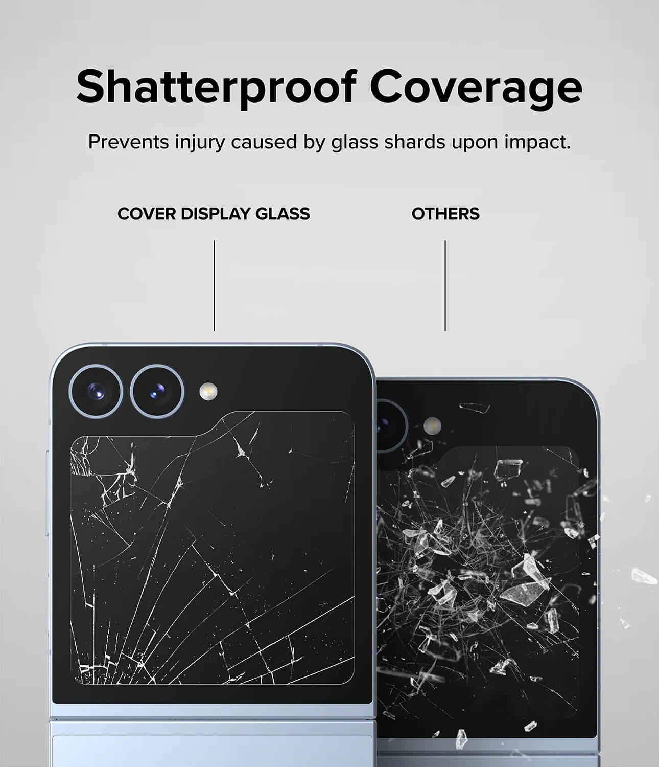 Protector de Pantalla para Galaxy Z Flip 6 - Ringke Cover Display Glass (Pack de 2)