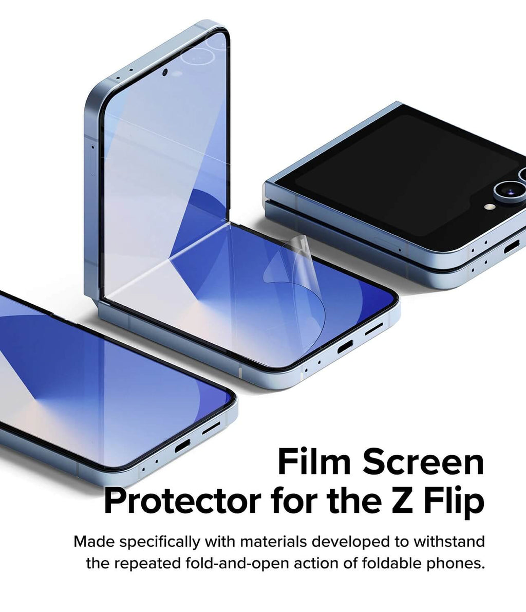 Protector de Pantalla para Galaxy Z Flip 6 - Ringke Dual Easy Film (Pack de 2)
