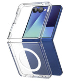 Estuche para Galaxy Z Flip 7 - Ringke Fusion Magnetic Transparente