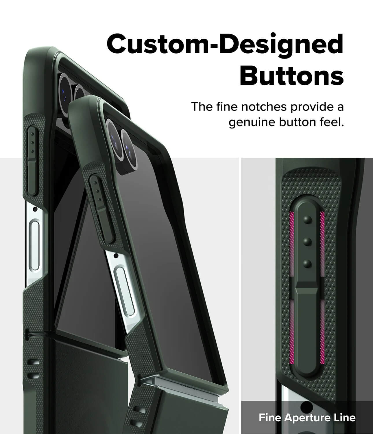 Estuche para Galaxy Z Flip 7 - Ringke Onyx Magnetic