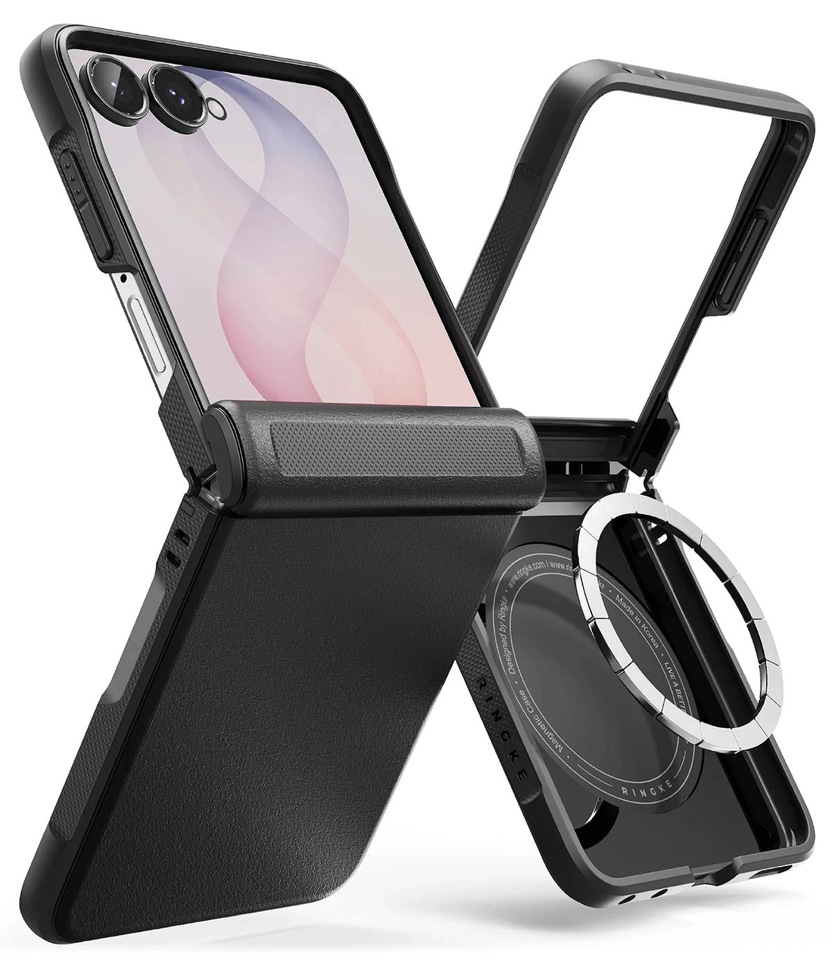 Estuche para Galaxy Z Flip 8 - Ringke Onyx Flap Magnetic - Black