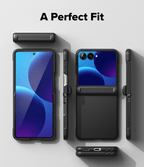 Estuche para Galaxy Z Flip 8 - Ringke Onyx Flap Magnetic - Black