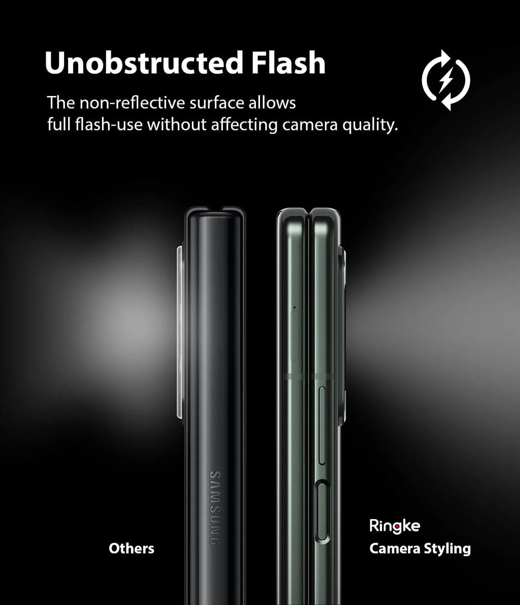 Protector de Cámaras para Galaxy Z Fold 3 - Ringke Camera Styling