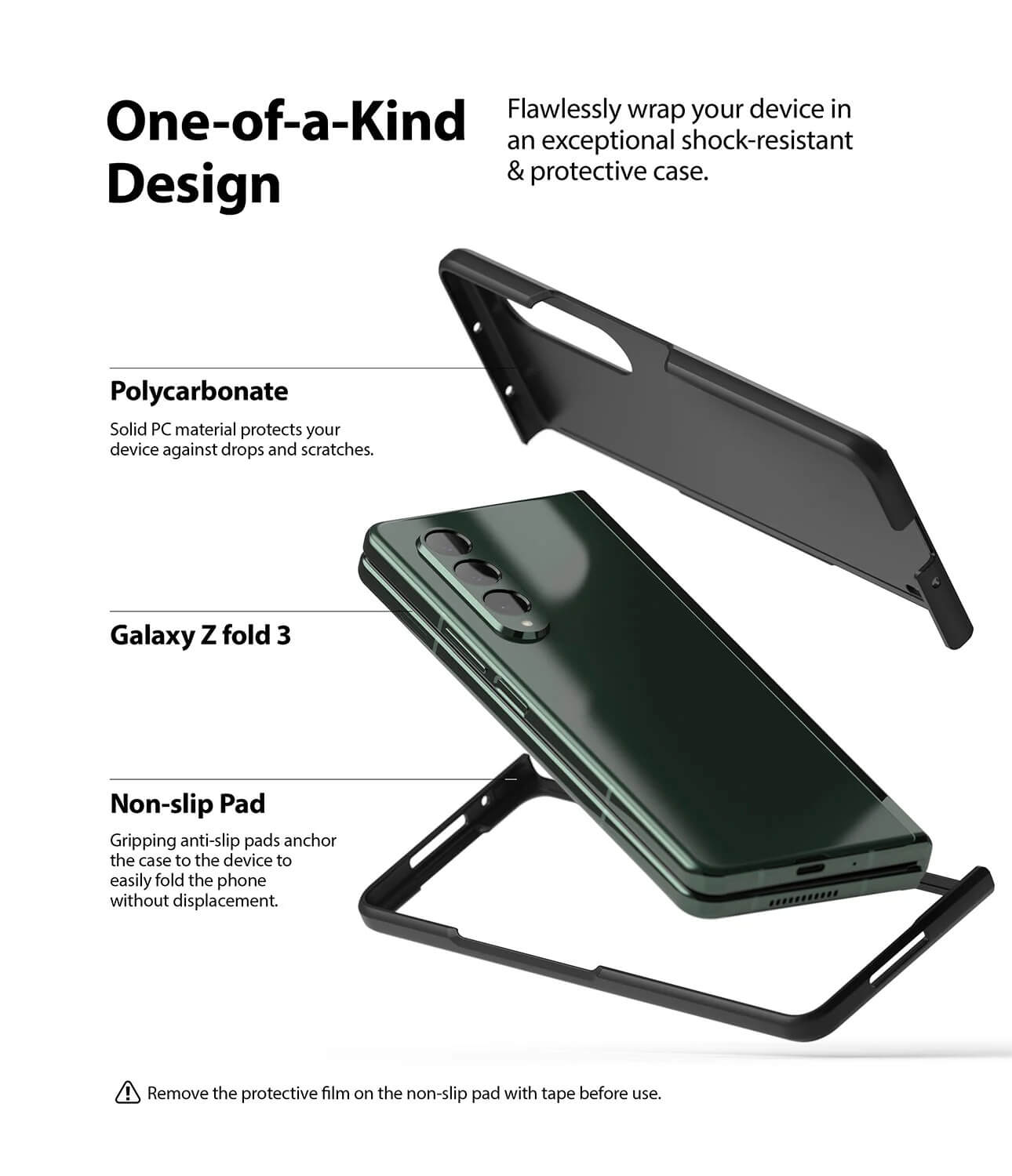 Estuche para Galaxy Z Fold 3 - Ringke Slim