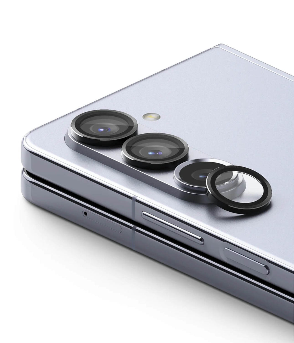 Protector de Cámara para Galaxy Z Fold 5 - Ringke Lens Frame Black