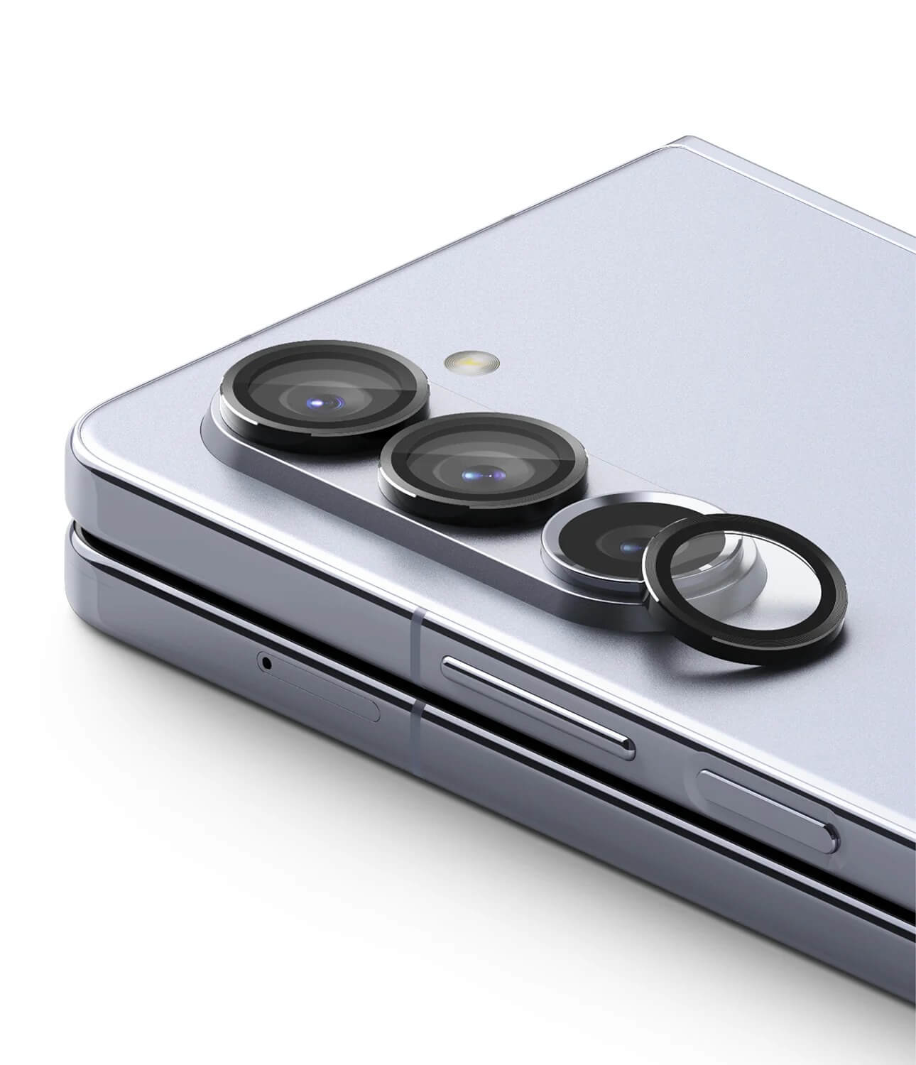 Protector de Cámara para Galaxy Z Fold 5 - Ringke Lens Frame Black