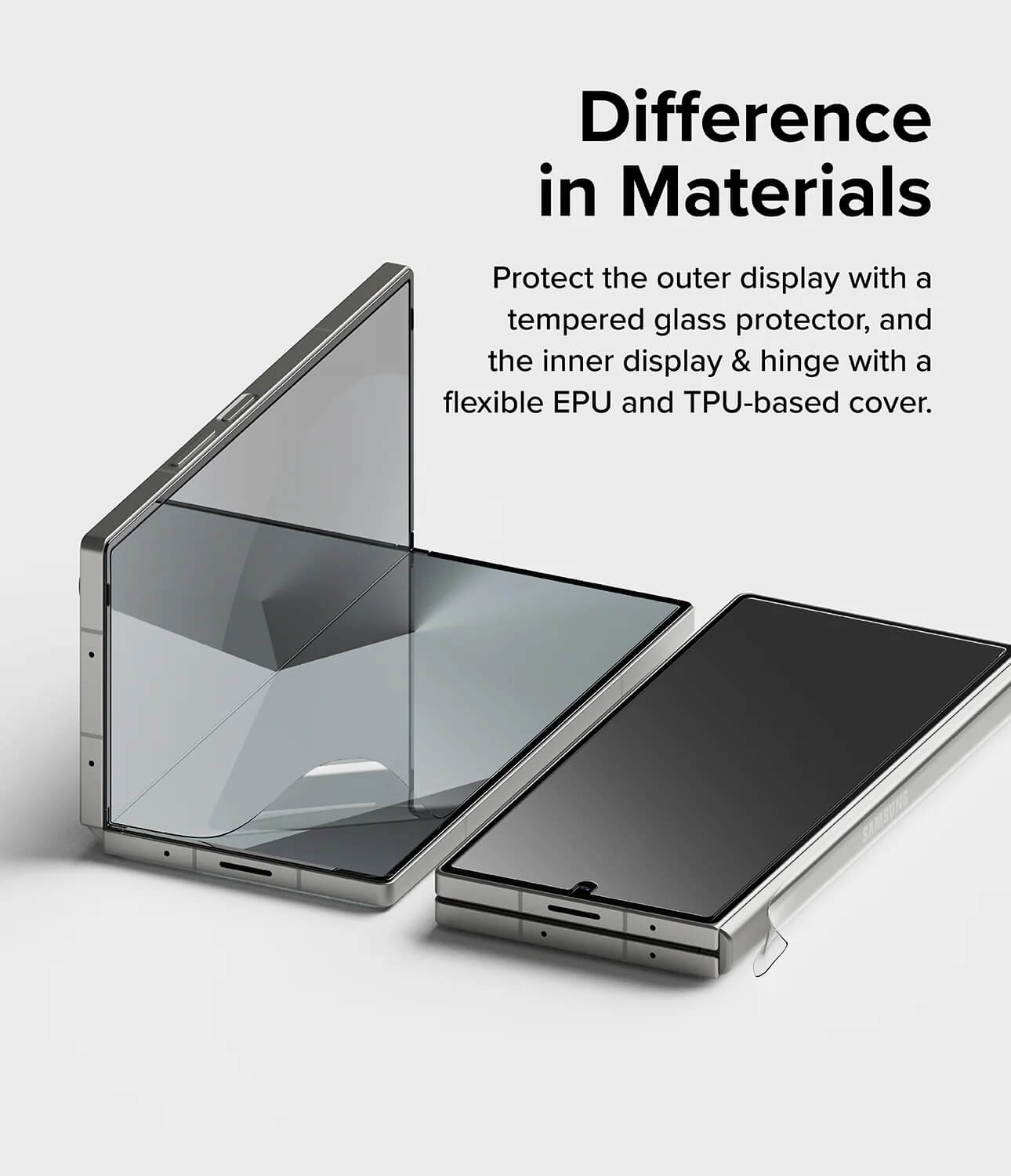 Combo para Galaxy Z Fold 6 - Ringke 3-in-1 Protector