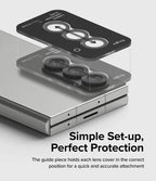 Protector de Cámara para Galaxy Z Fold 6 - Ringke Camera Lens Frame Glass (Pack de 2)