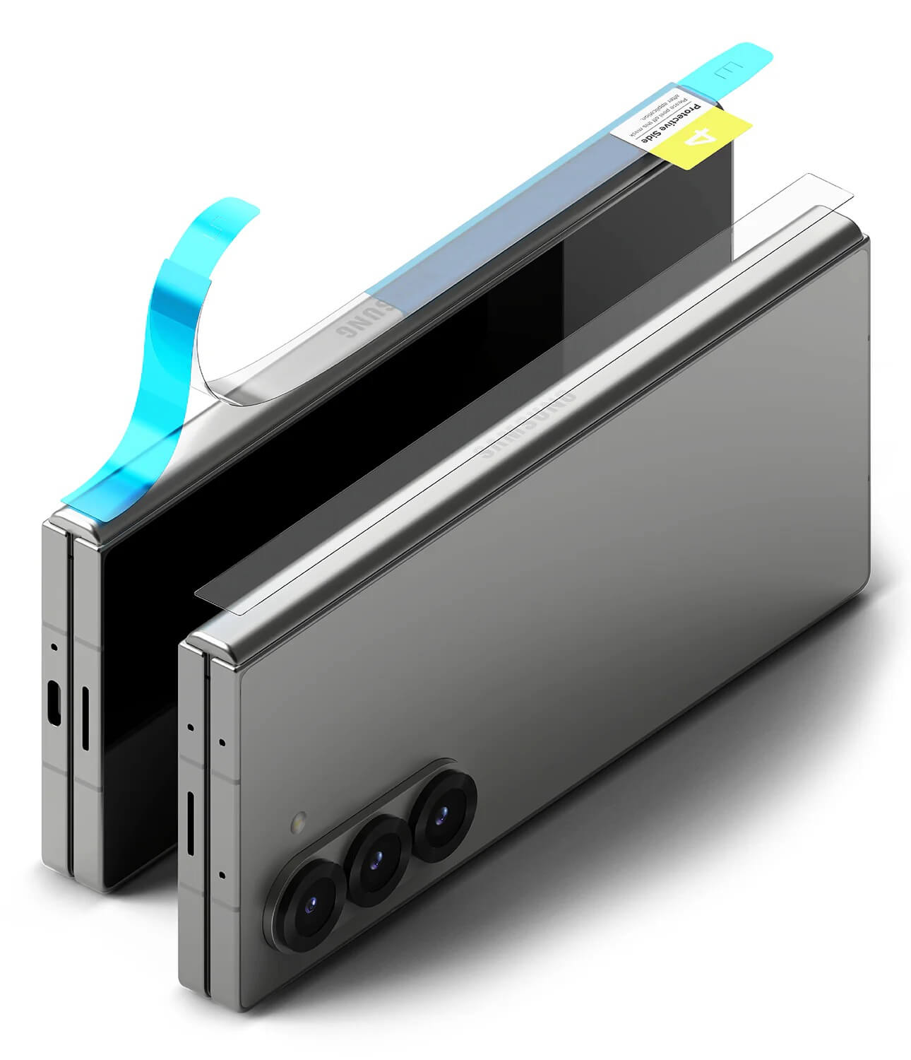 Protector de Esquina para Galaxy Z Fold 6 / Z Fold 5 / Z Fold 4 - Ringke Hinge Dual Easy Film (Pack de 2)