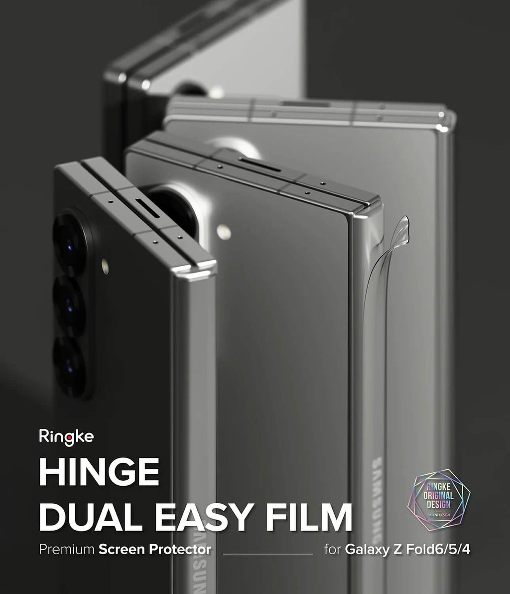 Protector de Esquina para Galaxy Z Fold 6 / Z Fold 5 / Z Fold 4 - Ringke Hinge Dual Easy Film (Pack de 2)