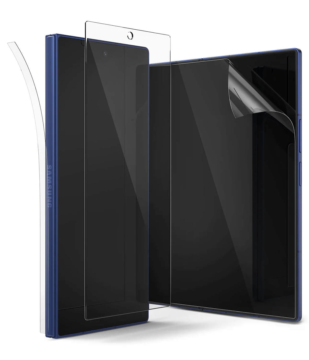 Combo Protector para Galaxy Z Fold 7 - Ringke 3-in-1 Protector Pro Dual Easy Film + Cover Display + Hinge Dual Easy