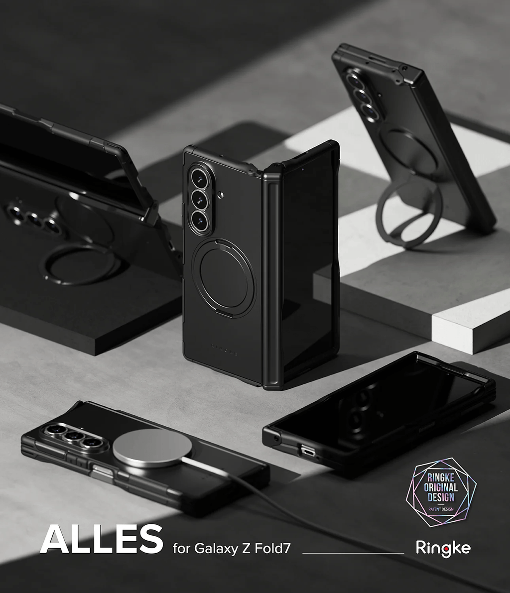 Estuche para Galaxy Z Fold 7 - Ringke Alles Negro