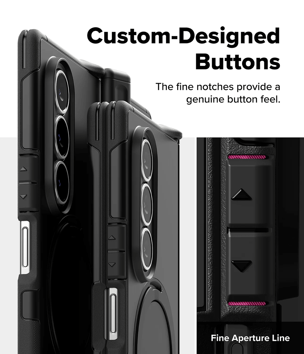 Estuche para Galaxy Z Fold 7 - Ringke Alles Negro