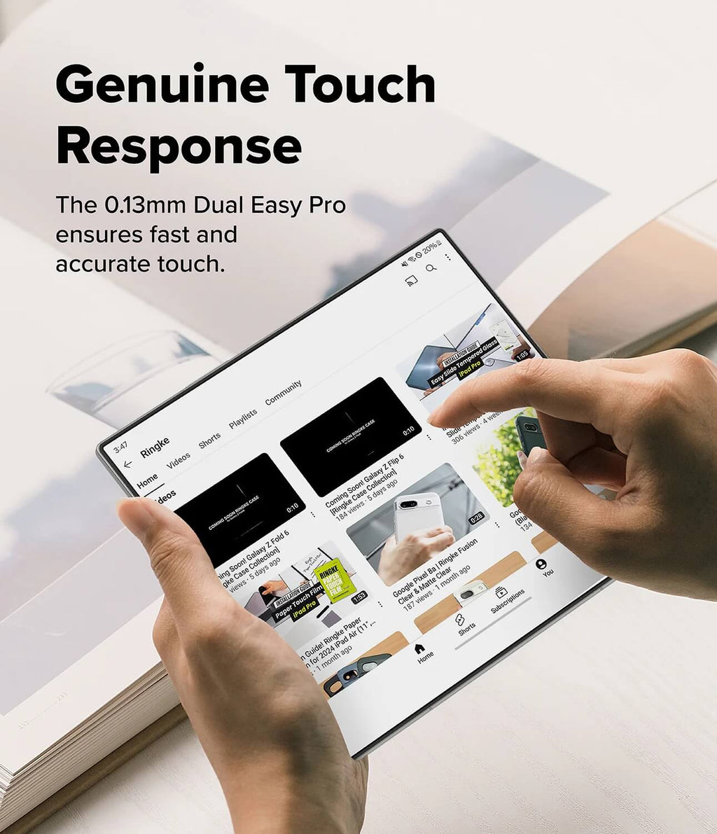 Protector de Pantalla para Galaxy Z Fold 7 - Ringke Dual Easy Film Pro (Pack de 2)