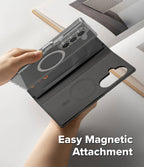 Estuche para Galaxy Z Fold 7 - Ringke Folio Grip Wallet Magnetic Negro