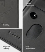 Estuche para Galaxy Z Fold 7 - Ringke Folio Grip Wallet Magnetic Negro