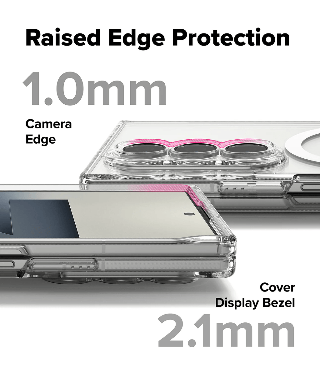Estuche para Galaxy Z Fold 7 - Ringke Fusion Magnetic Transparente