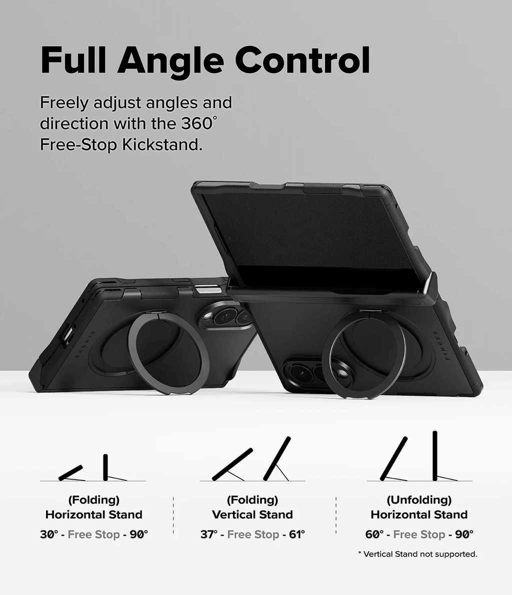 Estuche para Galaxy Z Fold 8 - Ringke Alles - Black