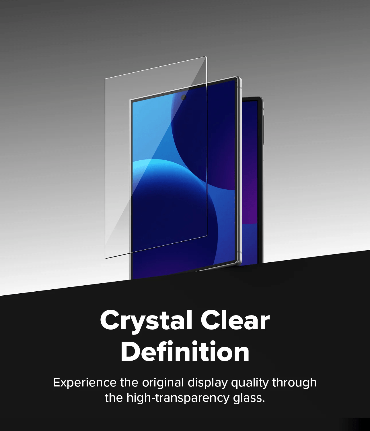 Vidrio Templado para Galaxy Z Fold 8 - RIngke Cover Display Easy Slide Tempered Glass (Pack de 2)
