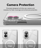 Estuche para Galaxy Z Fold 8 - Ringke Fusion Flap Magnetic - Clear