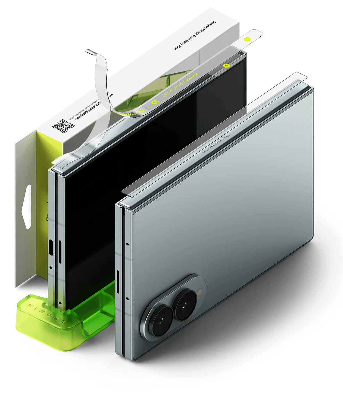 Protector de Bisagra para Galaxy Z Fold 8 - Ringke Hinge Dual Easy Film (Pack de 2)