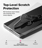 Vidrio Templado para Galaxy Z Fold 8 Ultra - Ringke Cover Display Easy Slide Tempered Glass