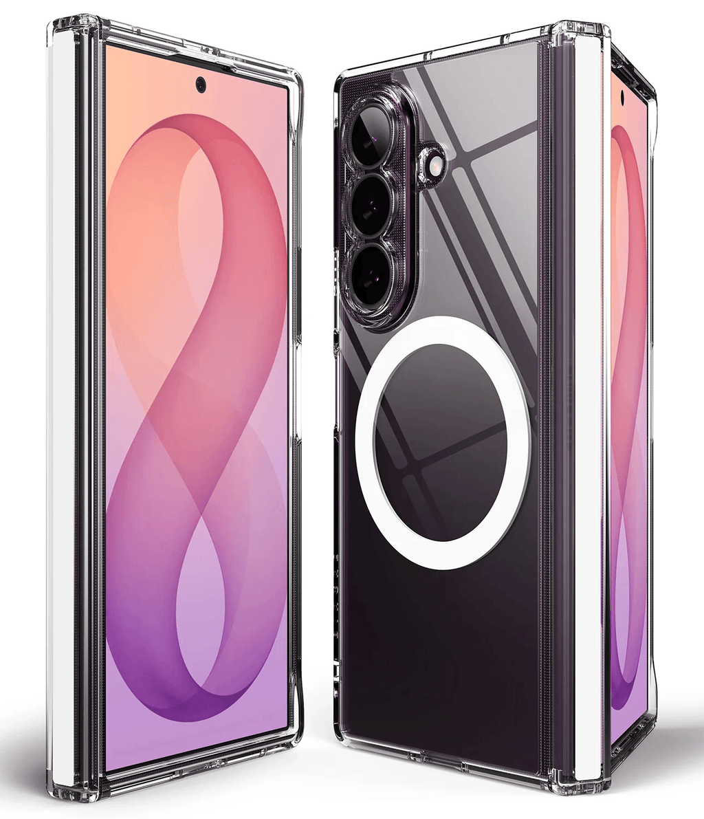 Estuche para Galaxy Z Fold 8 Ultra - Ringke Fusion Flap Magnetic - Clear