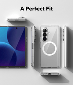 Estuche para Galaxy Z Fold 8 Ultra - Ringke Fusion Flap Magnetic - Clear
