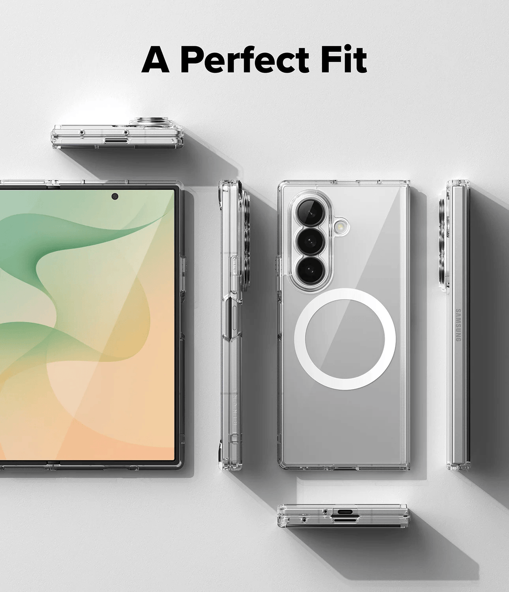 Estuche para Galaxy Z Fold 8 Ultra - Ringke Fusion Magnetic - Clear