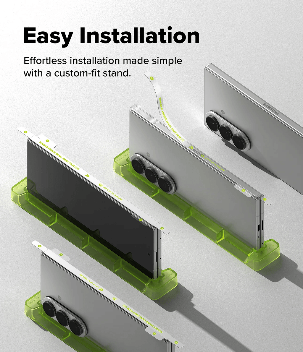 Protector de Bisagra para Galaxy Z Fold 8 Ultra - Ringke Hinge Dual Easy Film (Pack de 2)