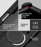 Estuche para Galaxy Z Fold 8 Ultra - Ringke Onyx Flap Magnetic