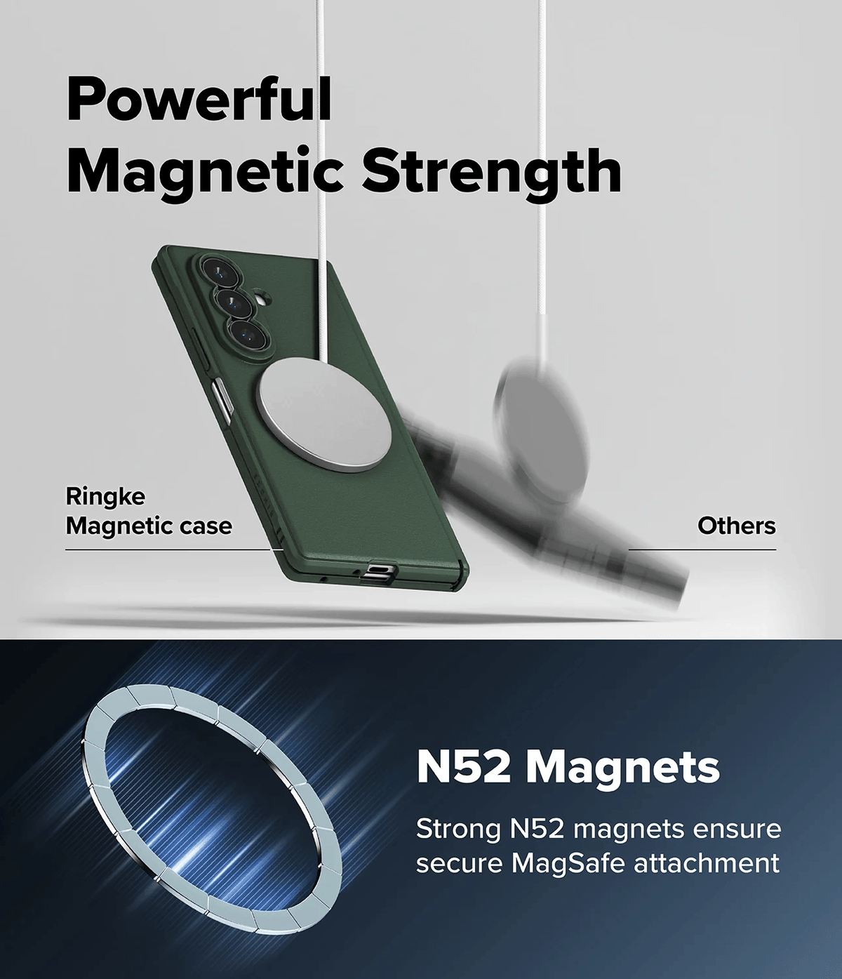Estuche para Galaxy Z Fold 8 Ultra - Ringke Onyx Flap Magnetic