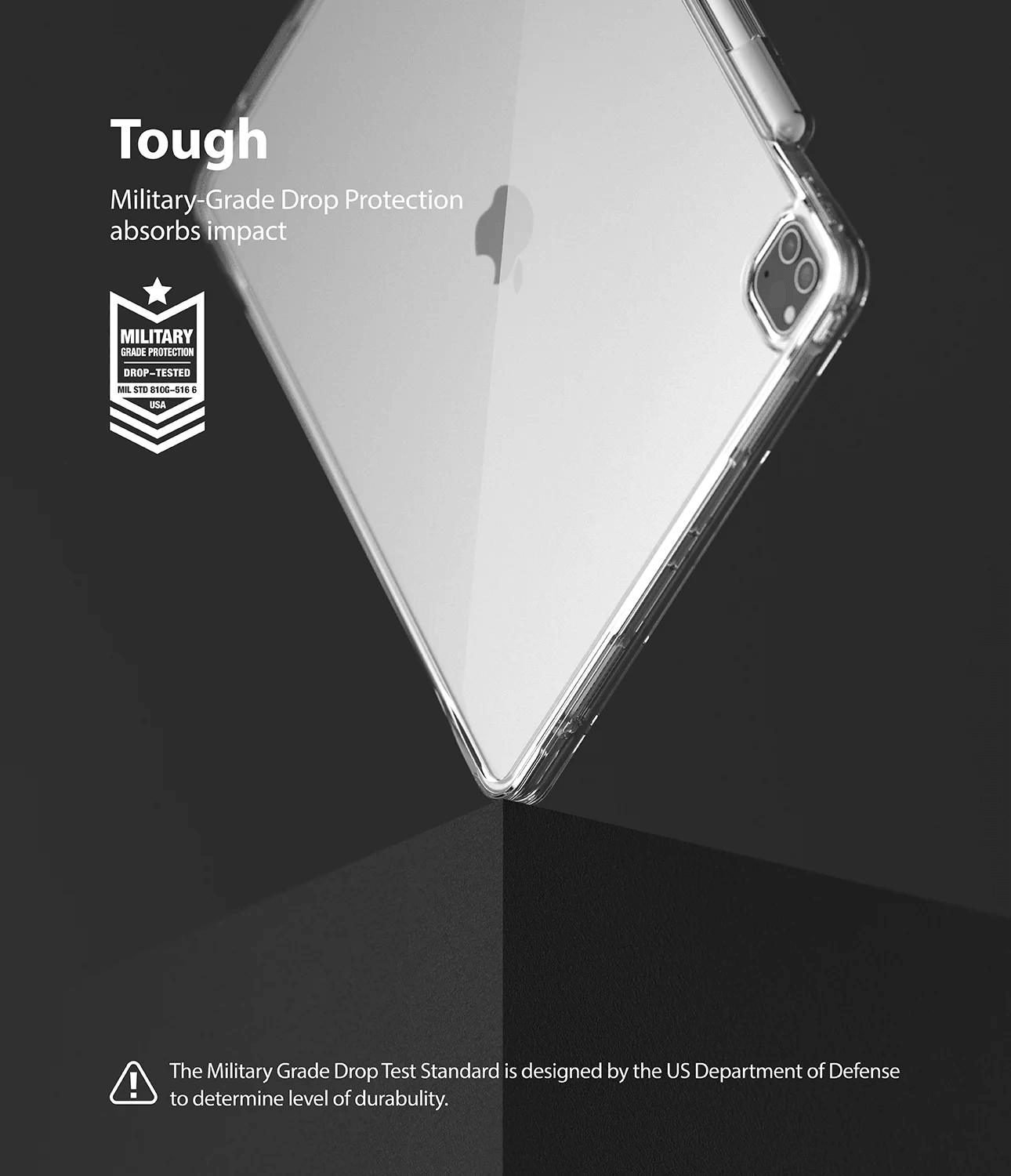Estuche para iPad Pro - Ringke Fusion Plus - Clear