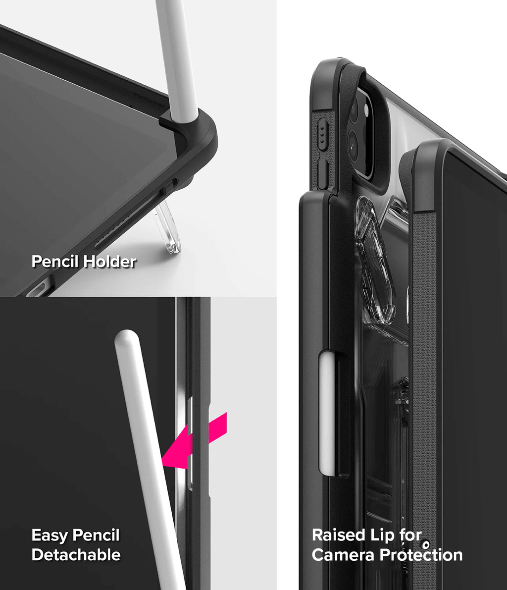 Estuche para iPad Pro - Ringke Fusion Sketch Stand
