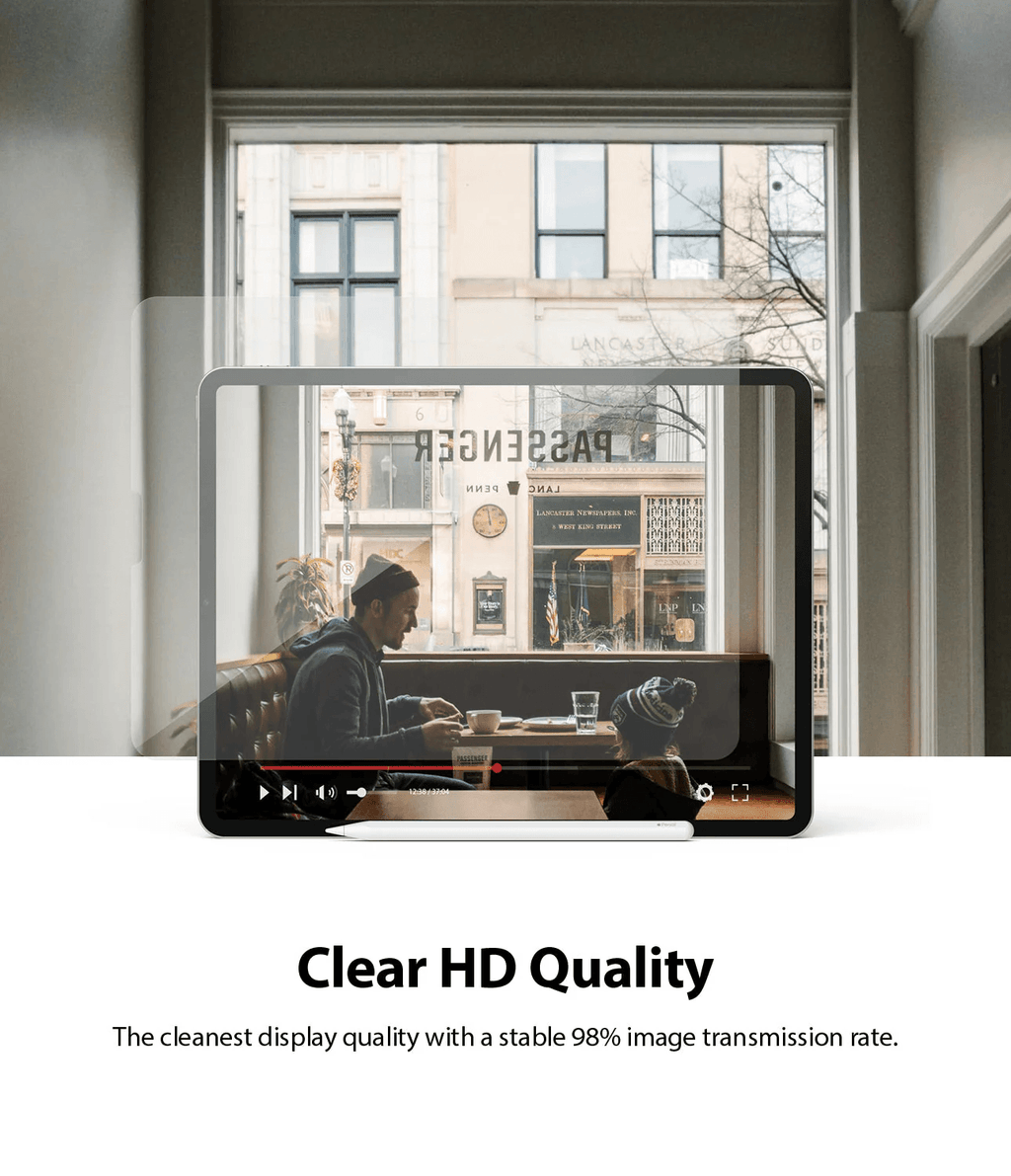 Vidrio Templado para iPad Pro - Ringke Invisible Defender Glass