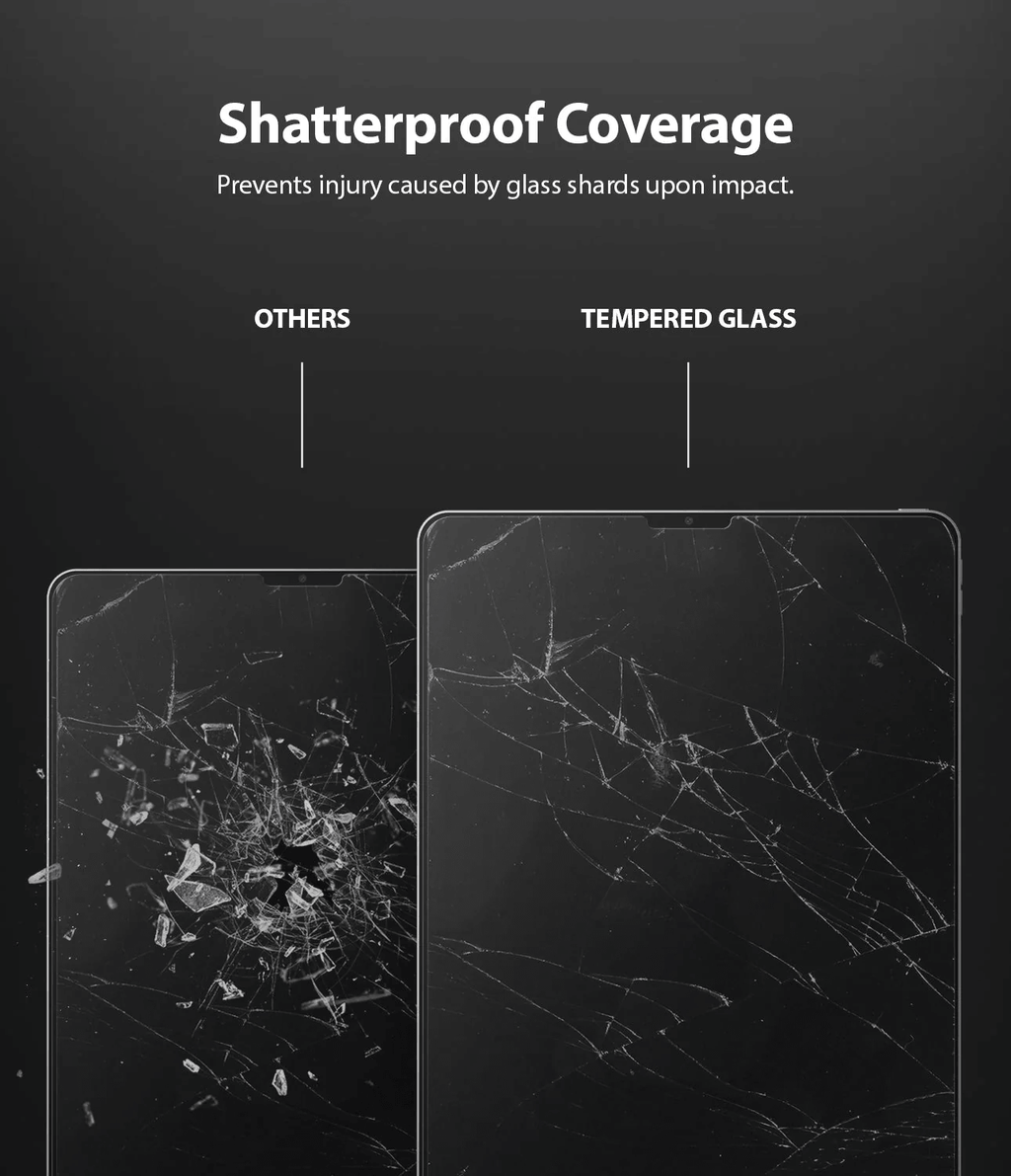 Vidrio Templado para iPad Pro - Ringke Invisible Defender Glass