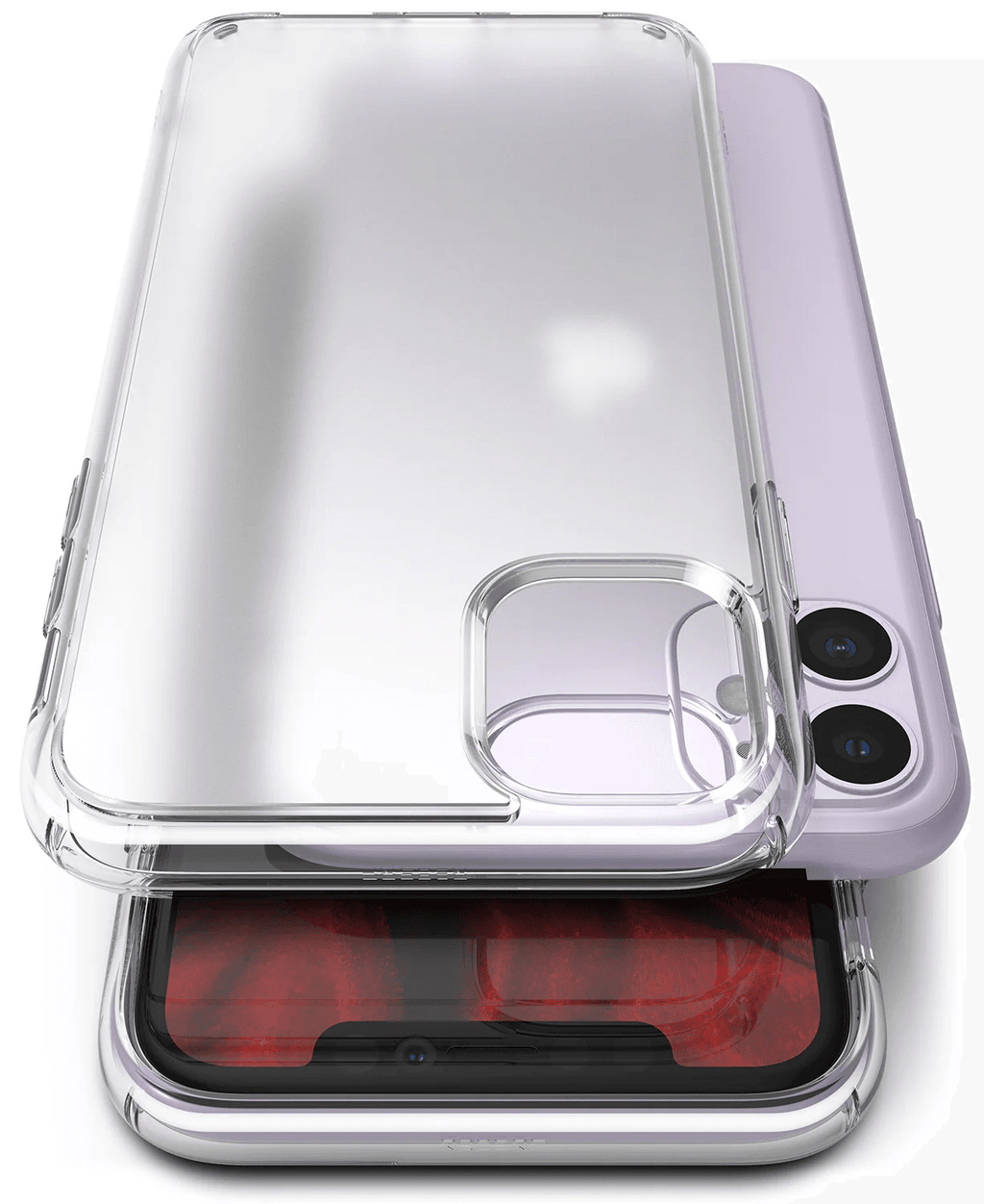 Estuche para iPhone 11 - Ringke Fusion - Matte Clear