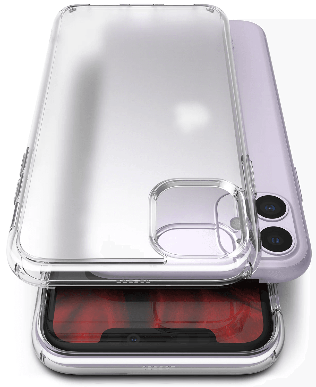 Estuche para iPhone 11 - Ringke Fusion - Matte Clear