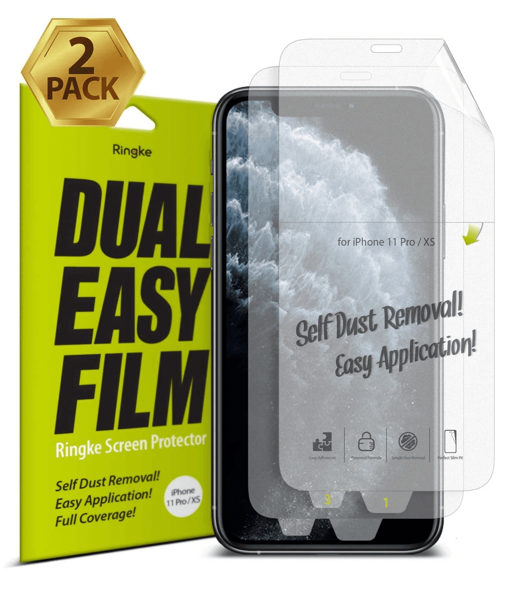 Protector de Pantalla para iPhone 11 Pro - Ringke Dual Easy Film - Clear