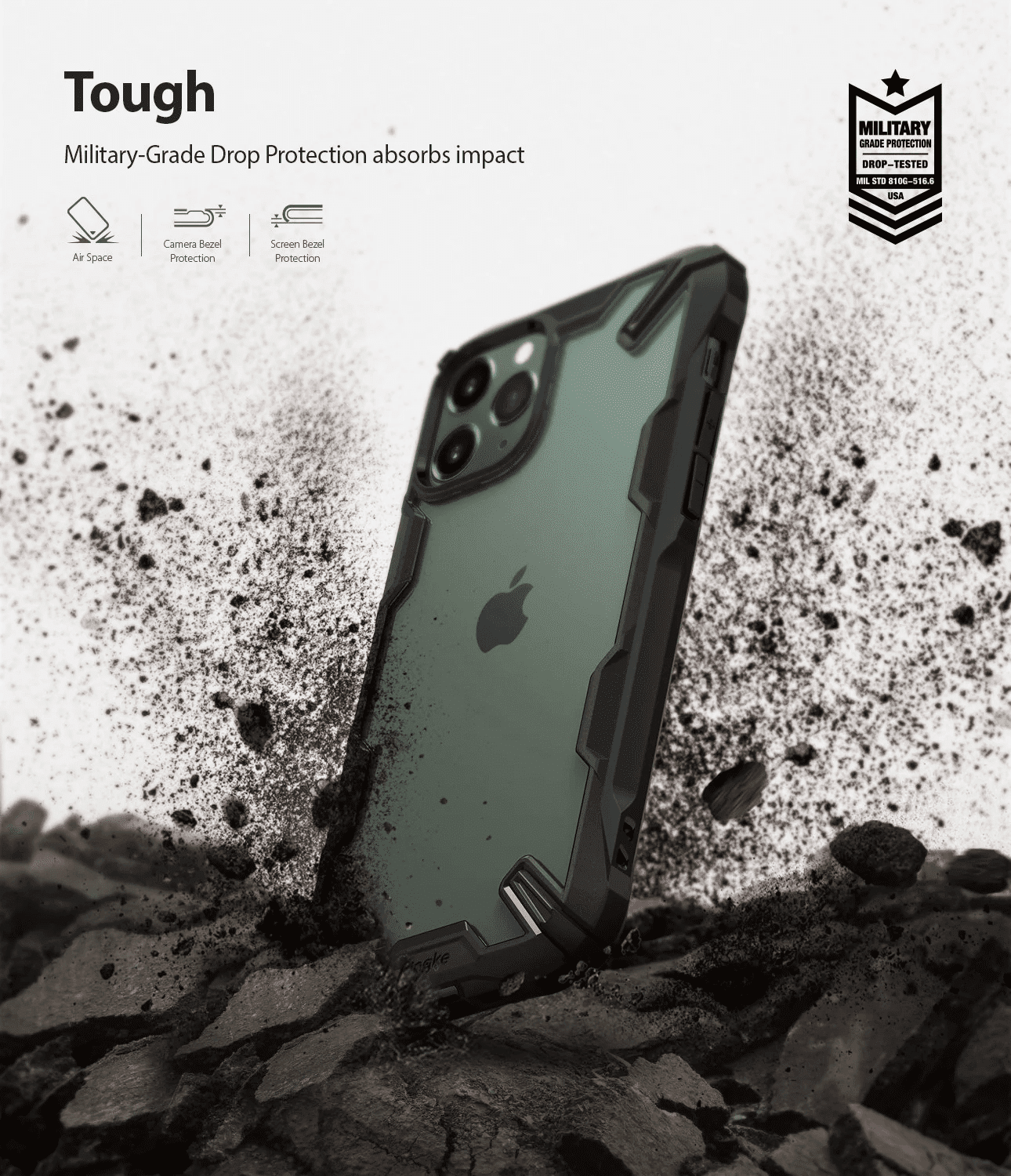 Estuche para iPhone 11 Pro - Ringke Fusion-X
