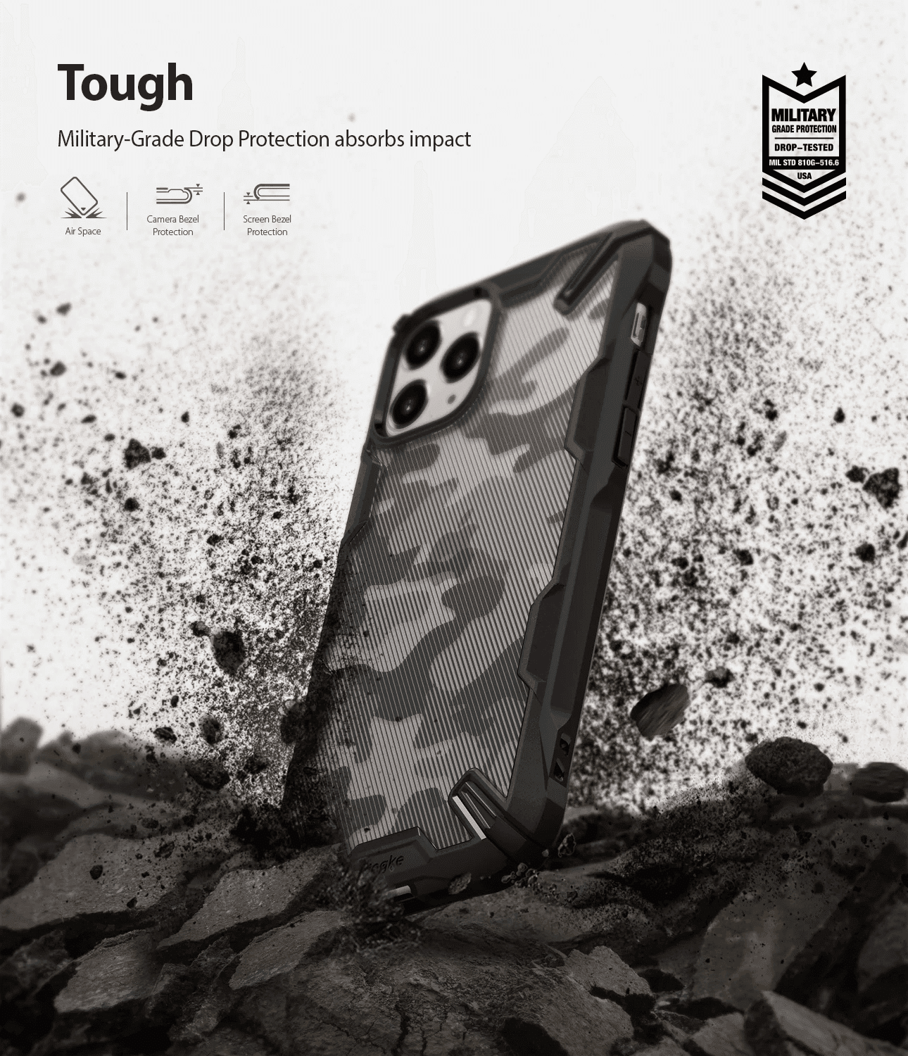 Estuche para iPhone 11 Pro - Ringke Fusion-X