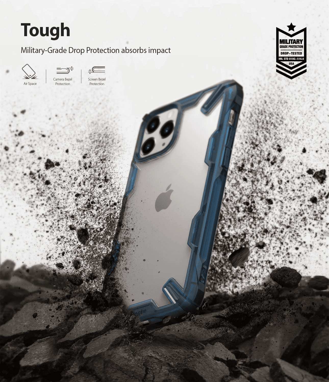 Estuche para iPhone 11 Pro - Ringke Fusion-X