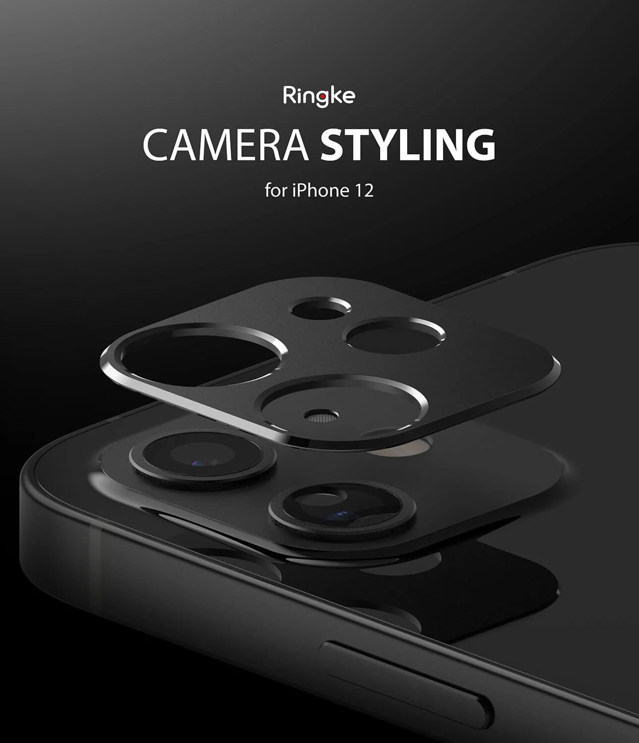 Protector de Cámara para iPhone 12 - Ringke Camera Styling