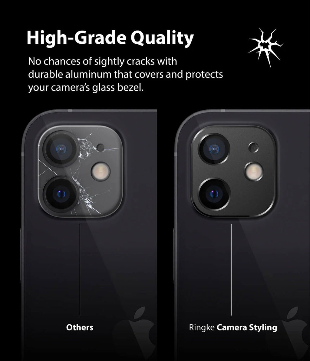 Protector de Cámara para iPhone 12 - Ringke Camera Styling