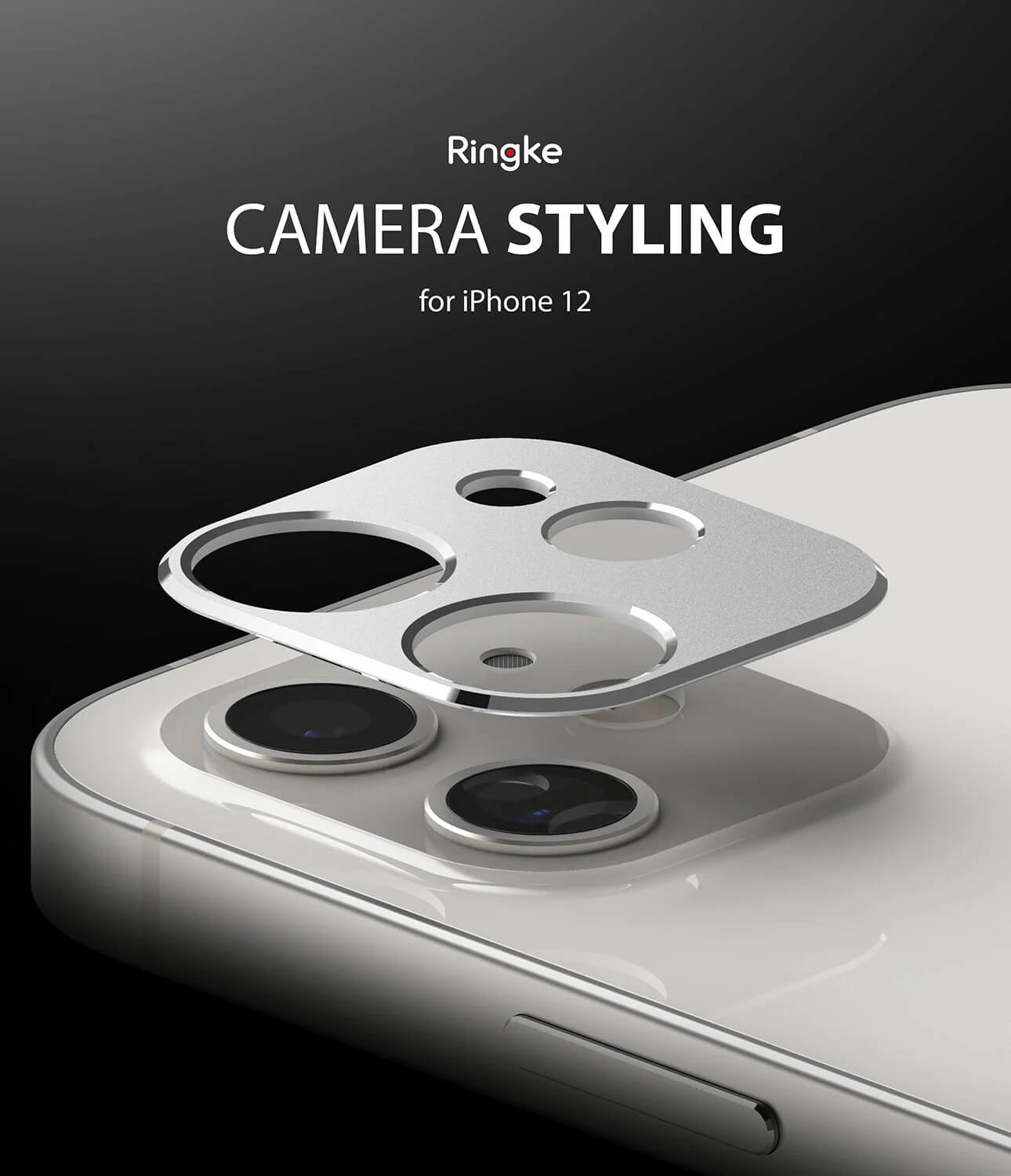 Protector de Cámara para iPhone 12 - Ringke Camera Styling