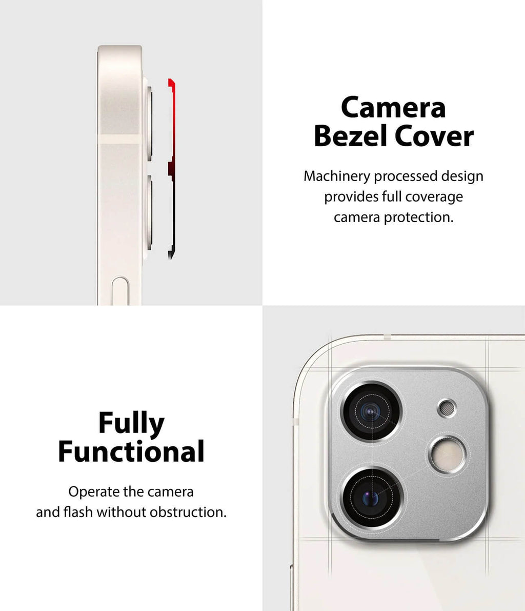 Protector de Cámara para iPhone 12 - Ringke Camera Styling