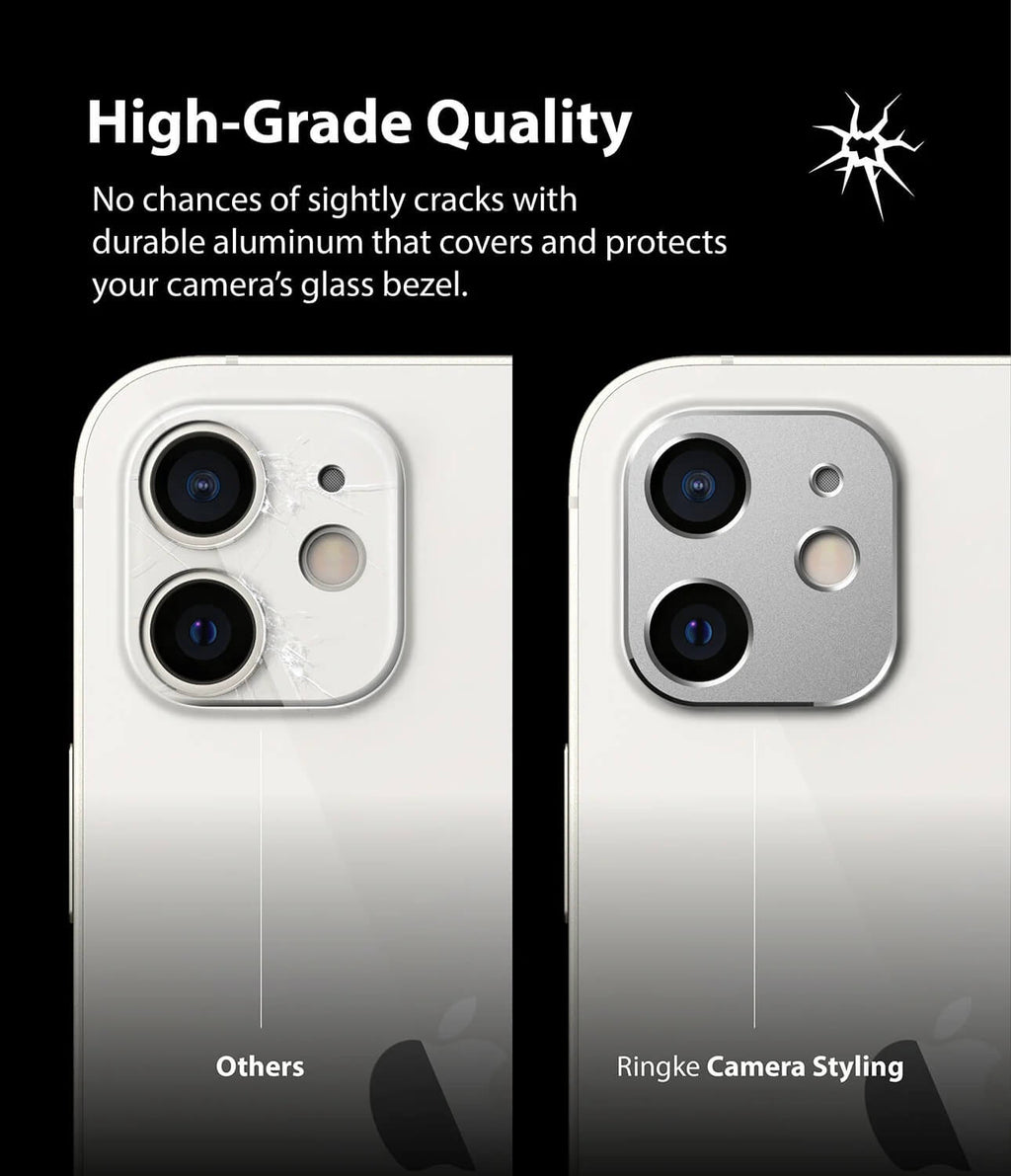 Protector de Cámara para iPhone 12 - Ringke Camera Styling