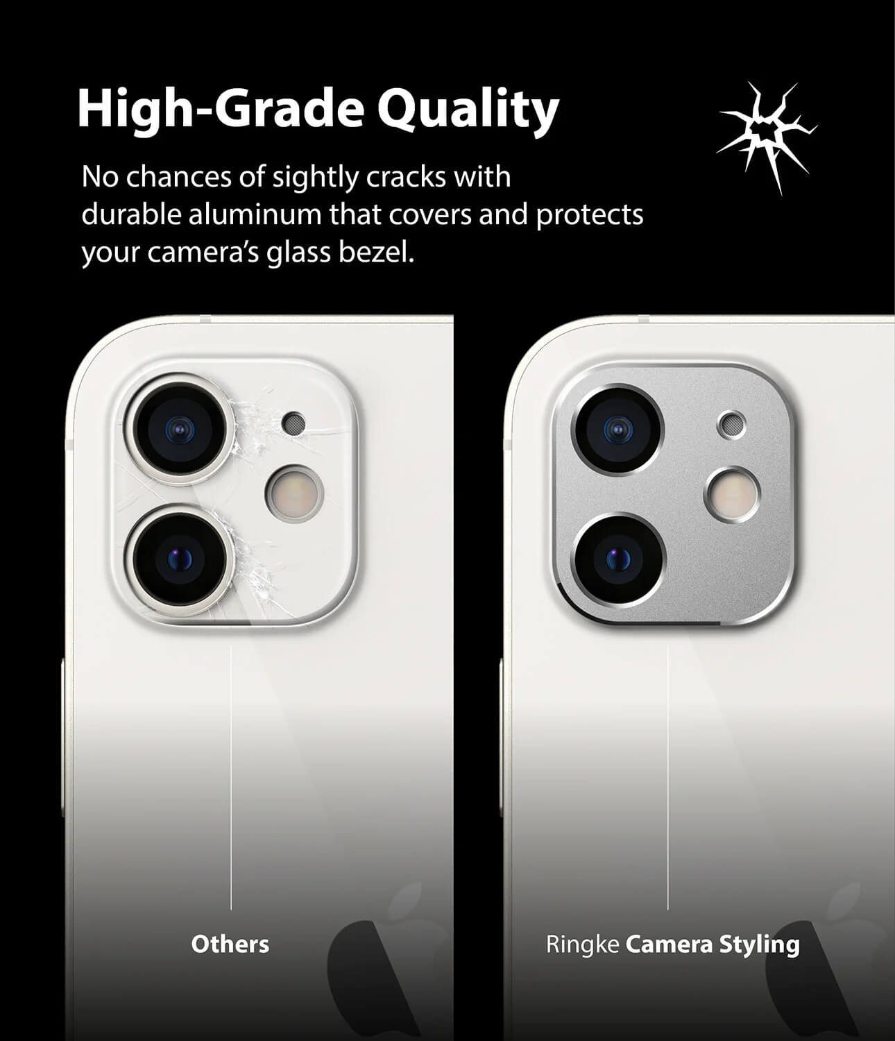 Protector de Cámara para iPhone 12 - Ringke Camera Styling